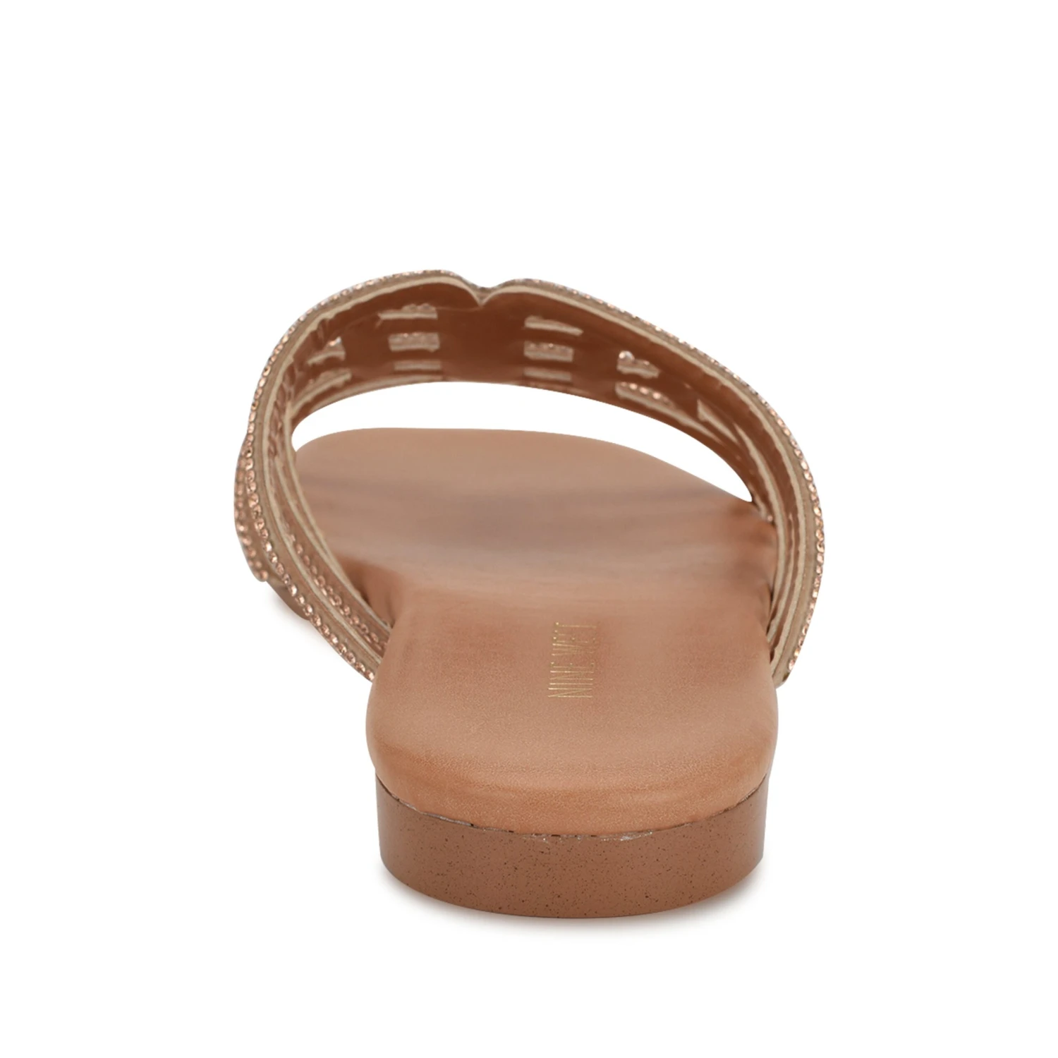 Nine West Timy Embellished Flat Sandals 6 Nine West Timy Embellished Flat Sandals - Image 4