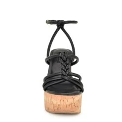 Nine West Olander Knotted Platform Sandals -Nine West Shop eb80c3c0534ae71c8a6db3a09dcc2870ad9bb0c3