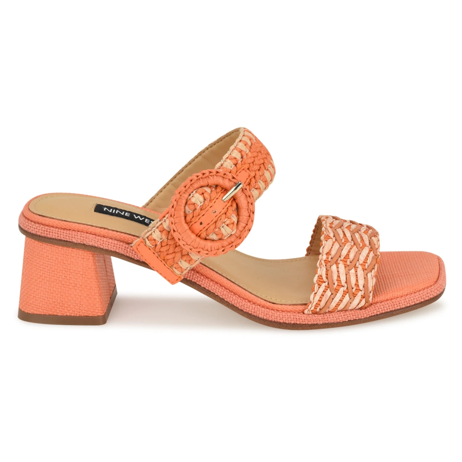 Nine West Emerey Woven Slide Sandals 3 Nine West Emerey Woven Slide Sandals