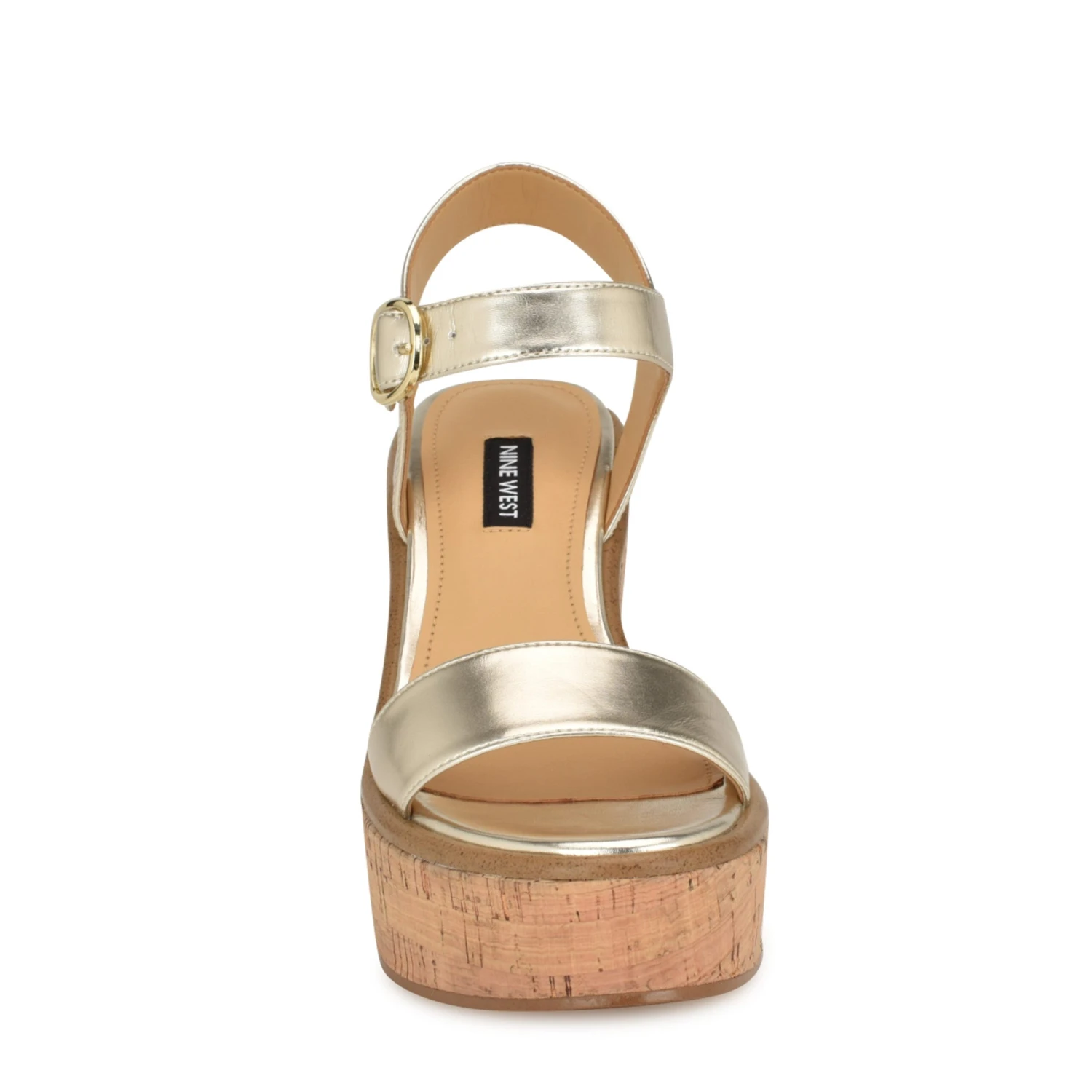 Nine West Amye Ankle Strap Wedge Sandals 5 Nine West Amye Ankle Strap Wedge Sandals - Image 3